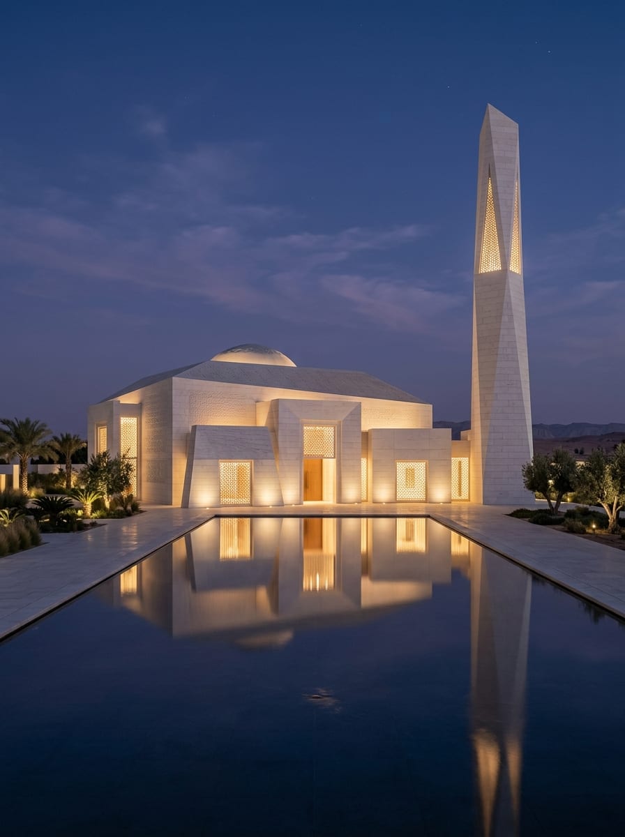 A Contemporary Mosque for Unity and Peace, Place of worship