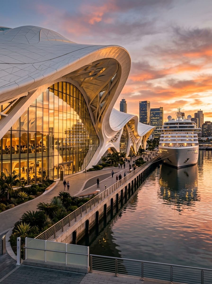 Cruise Terminal Splendor: Where Journeys Begin, Transport terminal