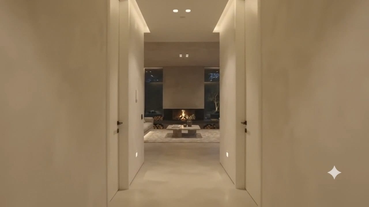 Interior courtyard and spatial daylighting